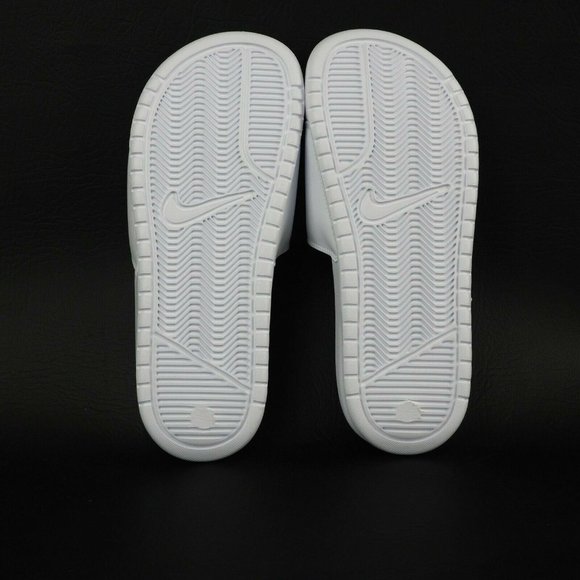 Nike Benassi JDI Womens Sandals Slide White - Picture 8 of 11